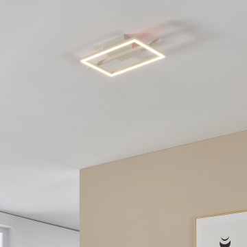 Eglo - LED RGBW Prigušiva plafonjera LED/17W/230V 2700-6500K bela + Daljinski upravljač