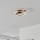 Eglo - LED RGBW Prigušiva plafonjera LED/17W/230V 2700-6500K crno + Daljinski upravljač