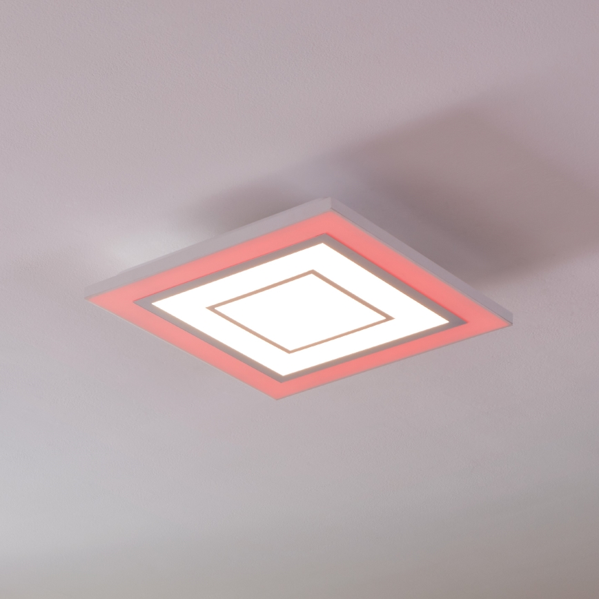 Eglo - LED RGBW Prigušiva plafonjera LED/18W/230V 3000-6500K + Daljinski upravljač