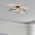 Eglo - LED RGBW Prigušiva plafonjera LED/22W/230V 2700-6500K crno