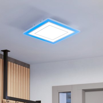 Eglo - LED RGBW Prigušiva plafonjera LED/29W/230V 3000-6500K + Daljinski upravljač
