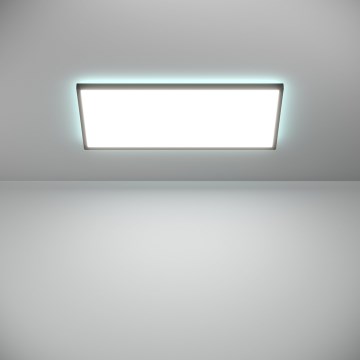 Eglo - LED RGBW Prigušiva plafonjera za kupatilo LED/17,2W/230V 2700-6500K 30x57cm IP44 crno ZigBee
