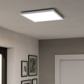 Eglo - LED RGBW Prigušiva plafonjera za kupatilo LED/17,6W/230V 2700-6500K 39x39 cm IP44 bela ZigBee