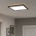 Eglo - LED RGBW Prigušiva plafonjera za kupatilo LED/17,6W/230V 2700-6500K 39x39 cm IP44 crno ZigBee