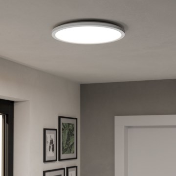 Eglo - LED RGBW Prigušiva plafonjera za kupatilo LED/18,5W/230V 2700-6500K pr.38,9cm IP44 bela ZigBee