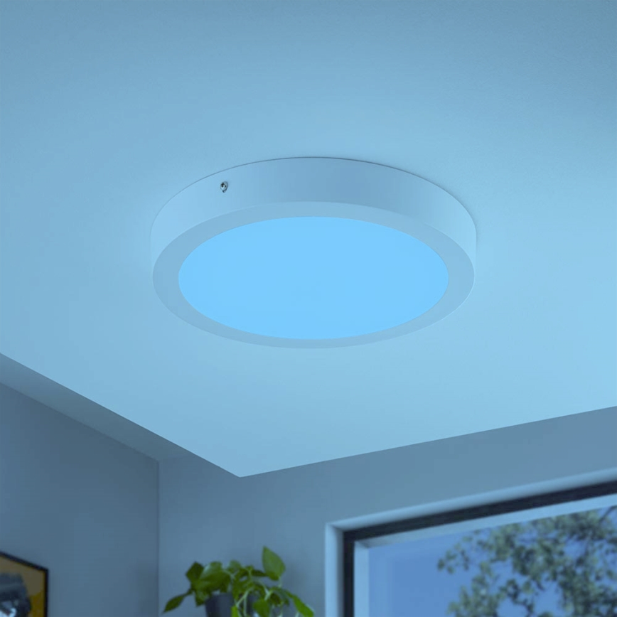 Eglo - LED RGBW prigušiva plafonska svetiljka FUEVA-C LED/21W/230V prečnika 30 cm