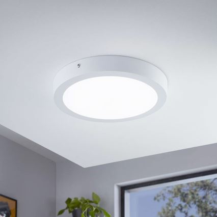 Eglo - LED RGBW prigušiva plafonska svetiljka FUEVA-C LED/21W/230V prečnika 30 cm