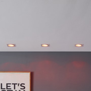 Eglo - LED RGBW Prigušiva ugradbena lampa LED/4,7W/230V bela