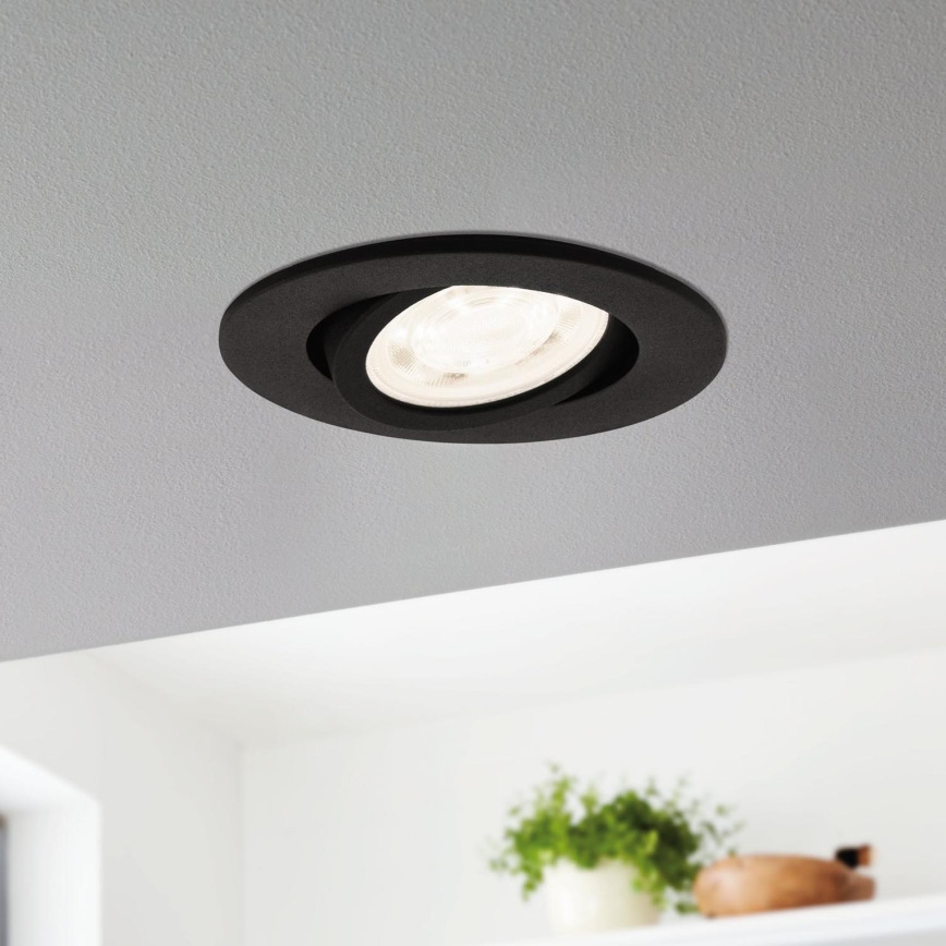 Eglo - LED RGBW prigušiva ugradna svetiljka za spušteni plafon LED/5W/230V 2700-6500K ZigBee