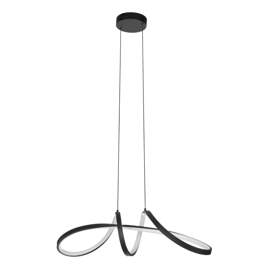 Eglo - LED RGBW Prigušivi luster na sajli LED/22W/230V 2700-6500K crno