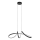 Eglo - LED RGBW Prigušivi luster na sajli LED/22W/230V 2700-6500K crno