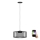 Eglo - LED RGBW Prigušivi luster na sajli LED/22W/230V 2700-6500K