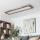 Eglo - LED RGBW Prigušivi nadgradni/ugradbeni panel SALOBRENA-C WOOD LED/34W/230V 2700-6500K 34x124 cm tamno braon + Daljinski upravljač