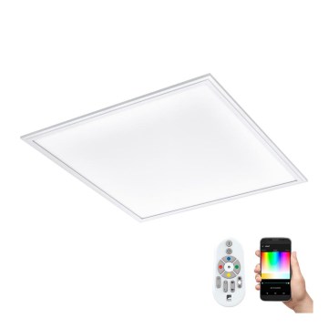Eglo - LED RGBW Prigušivo svetlo SALOBRENA-C LED/30,5W/230V + Daljinski upravljač