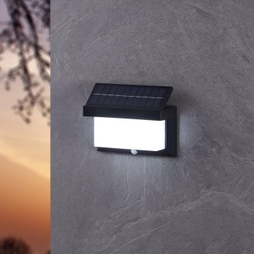 Eglo - LED Solarna zidna lampa sa senzorom LED/3,84W/3,7V IP44
