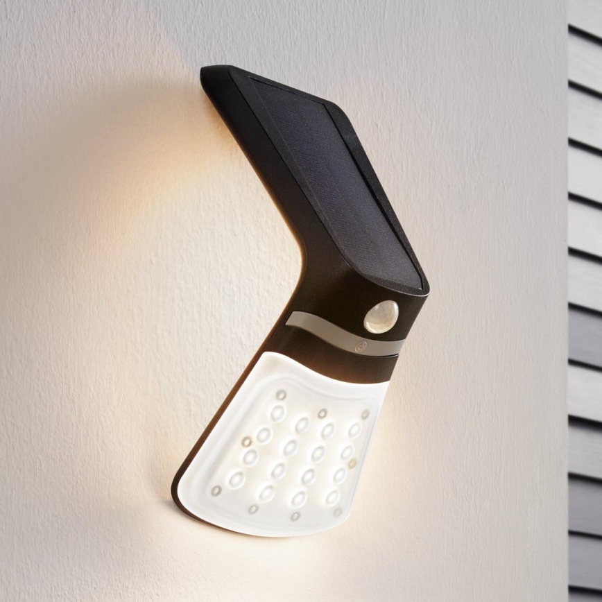 Eglo - LED Solarno svetlo sa senzorom LED/2W/3,7V 1200 mAh IP44