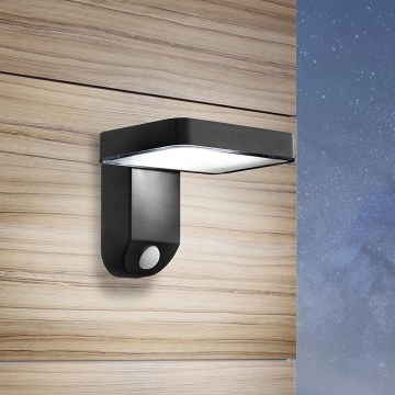 Eglo - LED solarno zidno svetlo sa senzorom LED/4,5W/3,7V 2200 mAh IP44