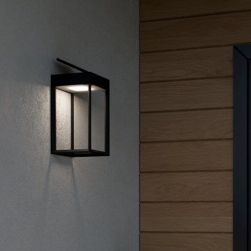 Eglo - LED solarno zidno svetlo sa senzorom LED/6,5W/3,7V 1800 mAh IP44