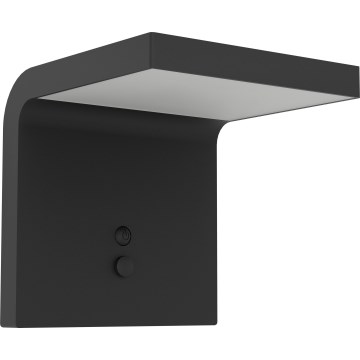 Eglo - LED solarno zidno svetlo sa senzorom LED/6,5W/3,7V 2400 mAh IP44