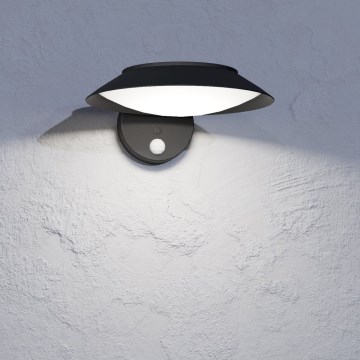 Eglo - LED solarno zidno svetlo sa senzorom LED/7W/3,7V 2200 mAh IP44