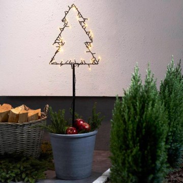 Eglo - LED Spoljašnja božićna dekoracija LED/4xAA IP44 stablo