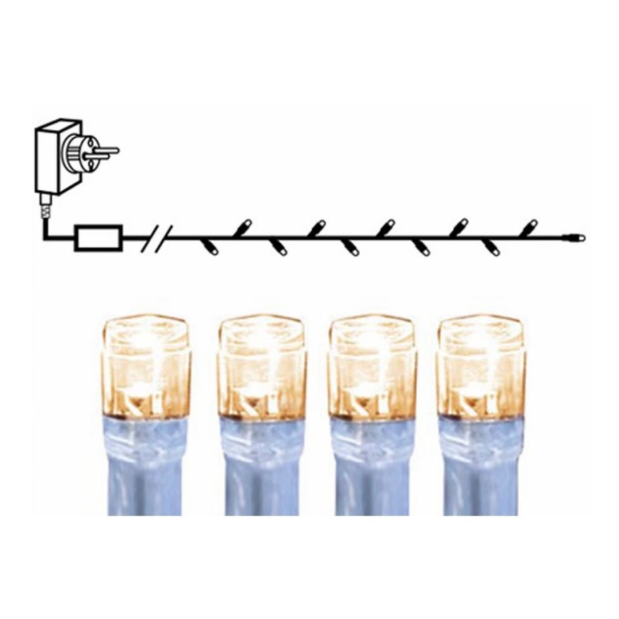 Eglo - LED spoljašnja božićna girlanda 160xLED 16m IP44 topla bela