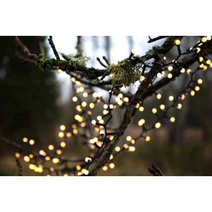 Eglo - LED božićni niz za spoljašnju upotrebu 700xLED/8 funkcija 19m IP44 topla bela