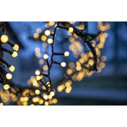 Eglo - LED božićni niz za spoljašnju upotrebu 700xLED/8 funkcija 19m IP44 topla bela