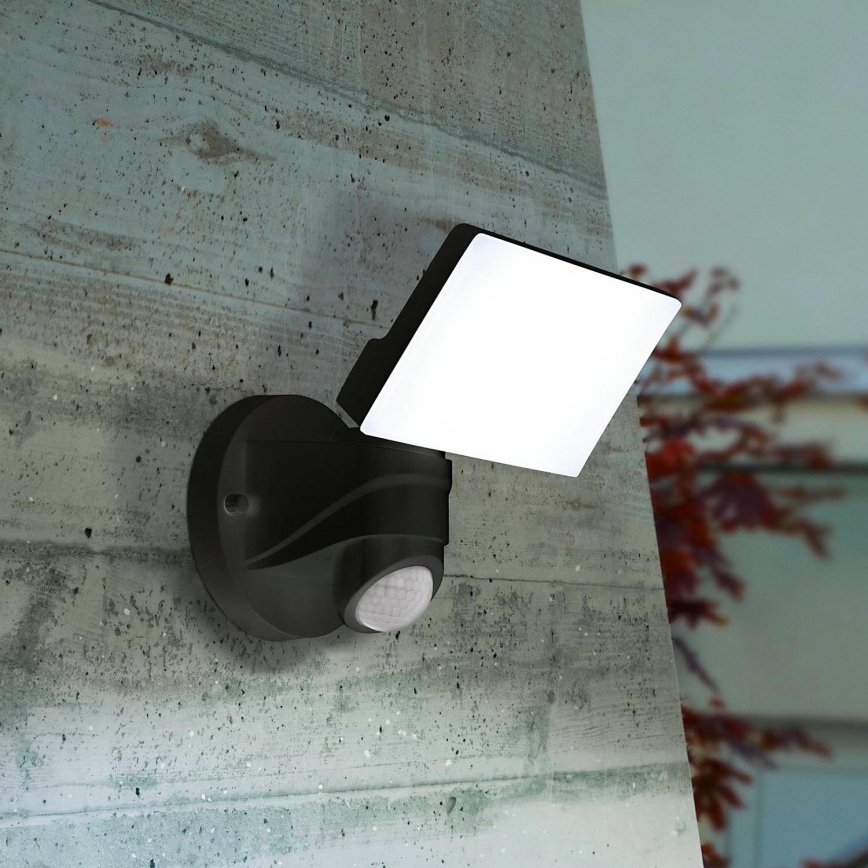 Eglo - LED Spoljašnja lampa sa senzorom LED/15W/230V IP44