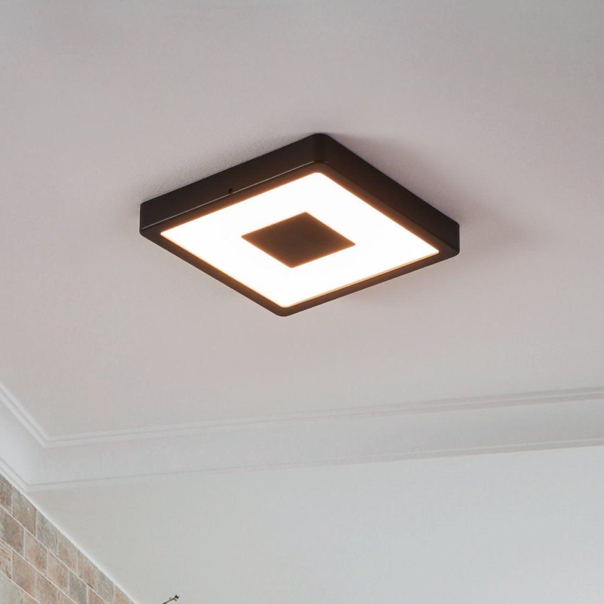 Eglo - LED Spoljašnja plafonjera LED/17W/230V IP44 crno