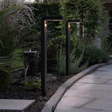 Eglo - LED spoljašnje solarno svetlo sa senzorom 18xLED/0,2W/3,7V 2200 mAh IP44