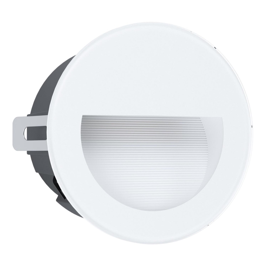 Eglo - LED Spoljašnje ugradbeno svetlo LED/2,5W/230V IP65 bela
