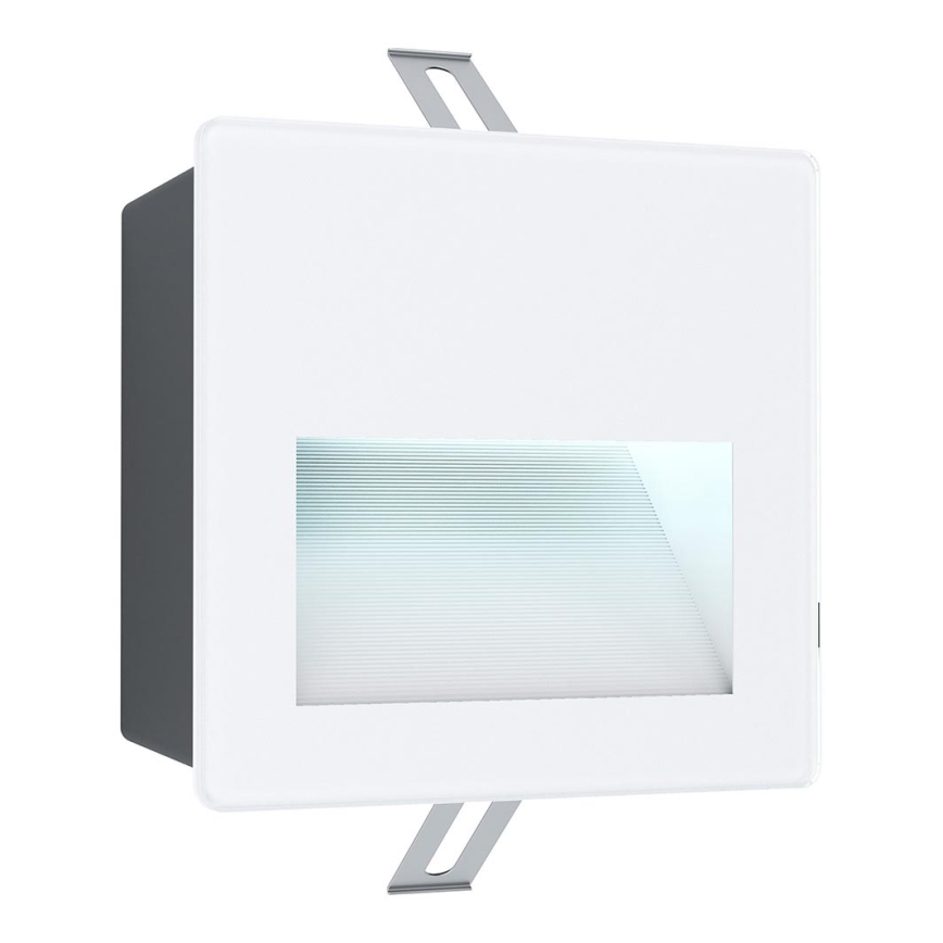 Eglo - LED Spoljašnje ugradbeno svetlo LED/3,7W/230V IP65 bela