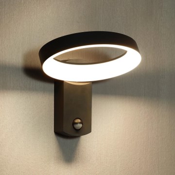 Eglo - LED Spoljašnje zidno svetlo sa senzorom LED/11W/230V