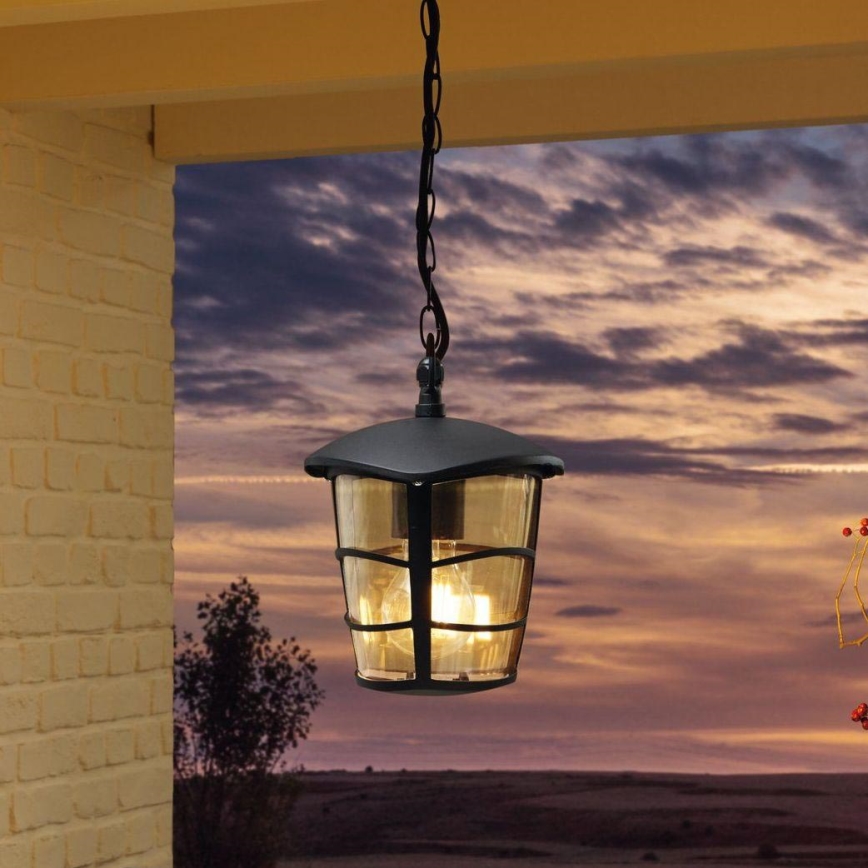 Eglo - LED Spoljašnji luster 1xE27/8,5W/230V IP44