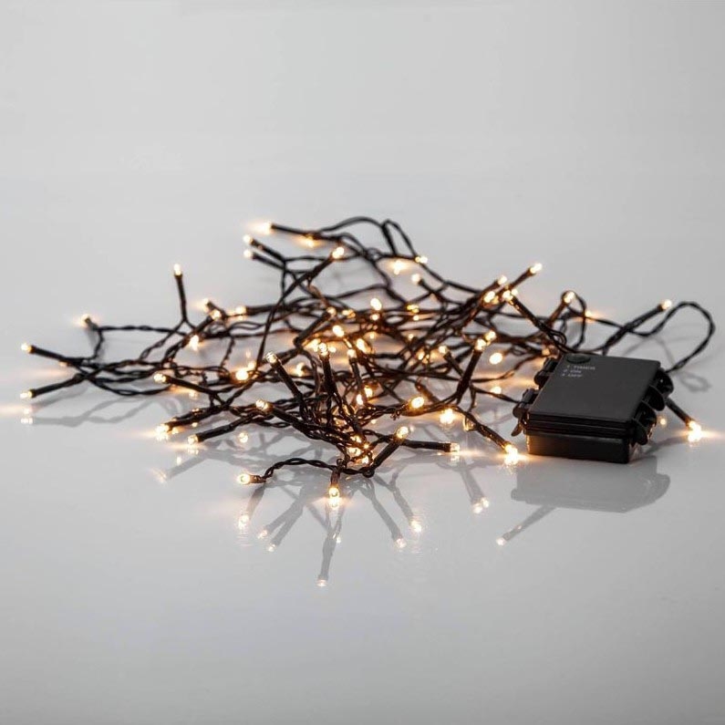 Eglo - LED Spoljna božićna svetla 80xLED/3xAA 6,1m IP44