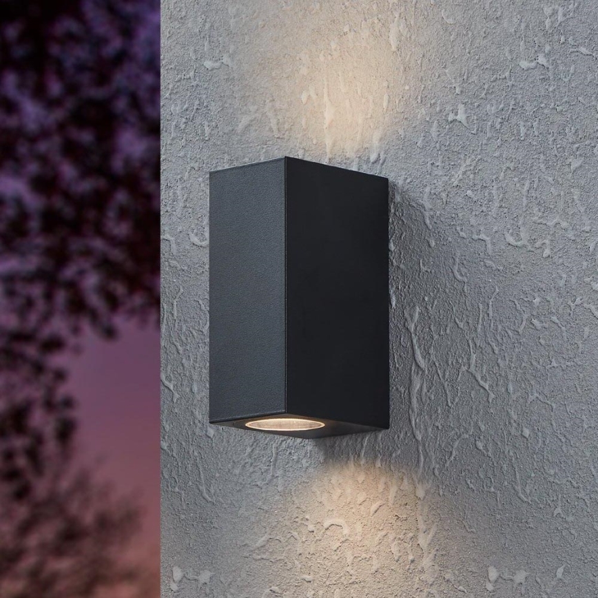 Eglo - LED Spoljna zidna lampa 2xGU10/4,6W/230V IP44