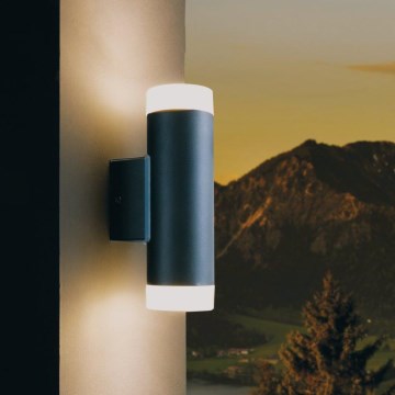 Eglo - LED Spoljna zidna lampa 2xGU10/5W IP44