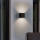 Eglo - LED Spoljna zidna lampa 2xLED/2,8W/230V IP54 crno