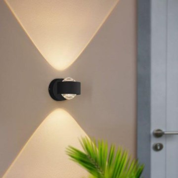Eglo - LED Spoljna zidna lampa 2xLED/2W/230V IP44