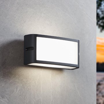Eglo - LED Spoljna zidna lampa LED/10,5W/230V antracit IP54