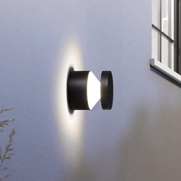 Eglo - LED Spoljna zidna lampa LED/11W/230V crno IP44