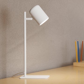 Eglo - LED Stona lampa 1xGU10/4,5W/230V bela