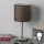 Eglo - LED  Stona lampa TUNJA 1xE27/60W/230V 26,5 cm mat krom/braon