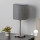 Eglo - LED  Stona lampa TUNJA 1xE27/60W/230V 26,5 cm mat krom/sivo