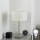 Eglo - LED  Stona lampa TUNJA 1xE27/60W/230V 38,5 cm mat krom/bela