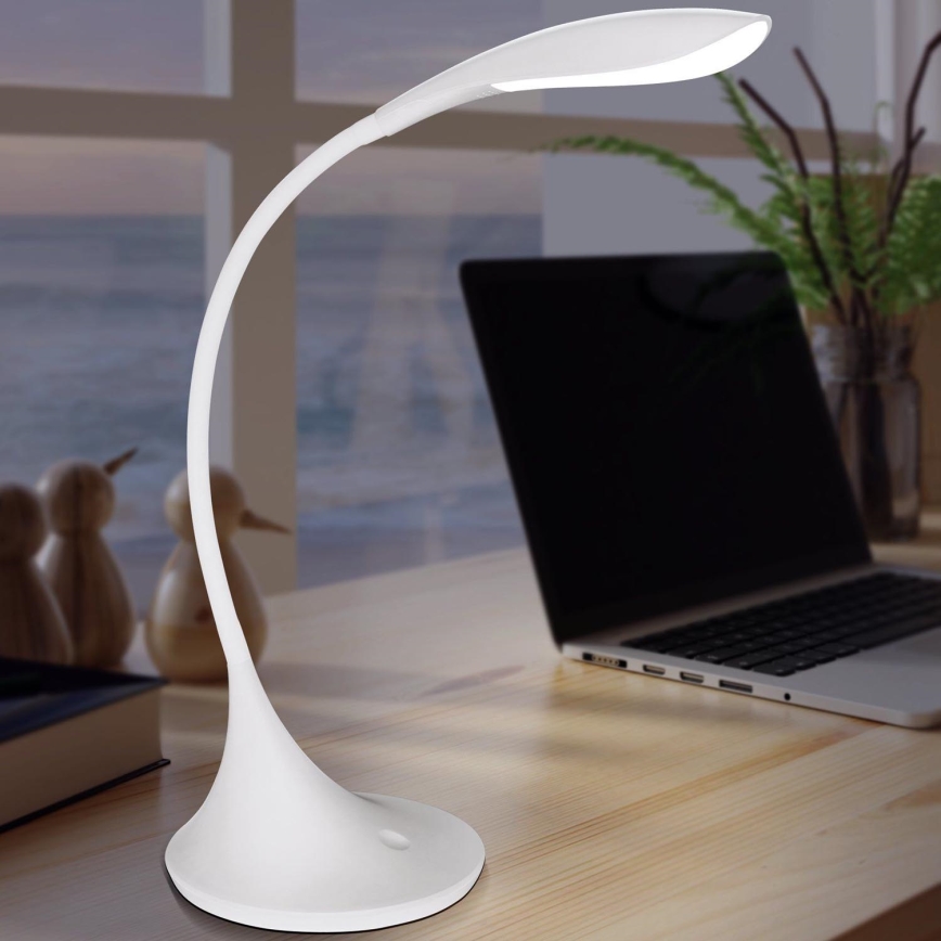 Eglo - LED stona lampa za prigušivanje 1xLED/4,5W/230V bela