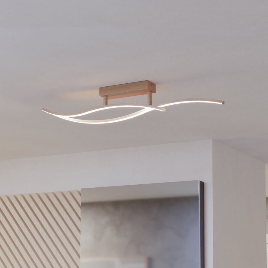 Eglo - LED stropna svetiljka LED/12W/230V 4000K bež