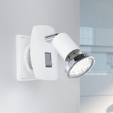 Eglo - LED svetiljka za utičnicu 1xGU10-LED/3W/230V