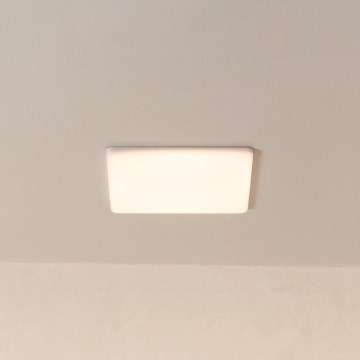 Eglo - LED Ugradbena lampa za kupatilo LED/18W/230V 21,5x21,5 cm IP65